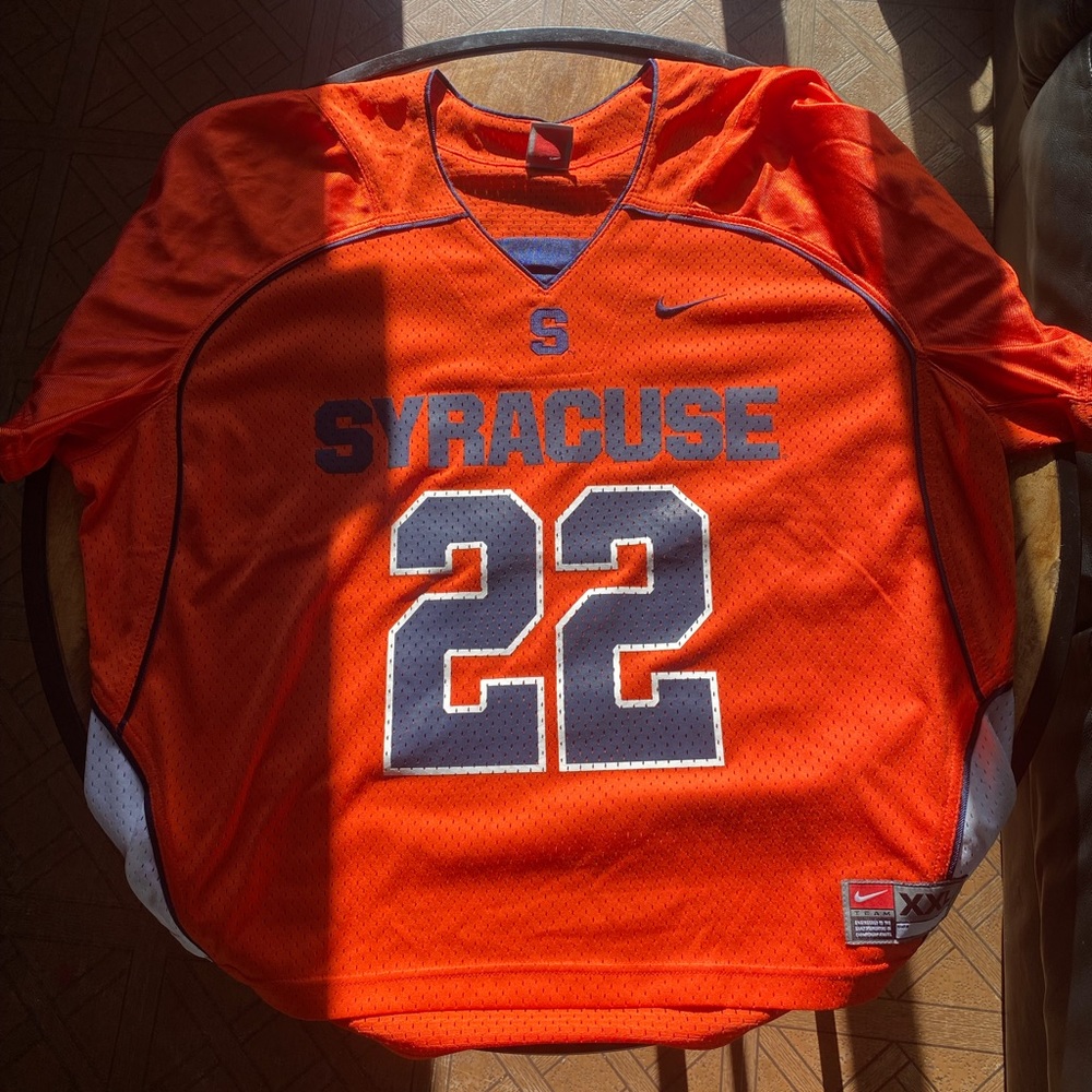 Syracuse Mens Lacrosse Jersey XXL Nike